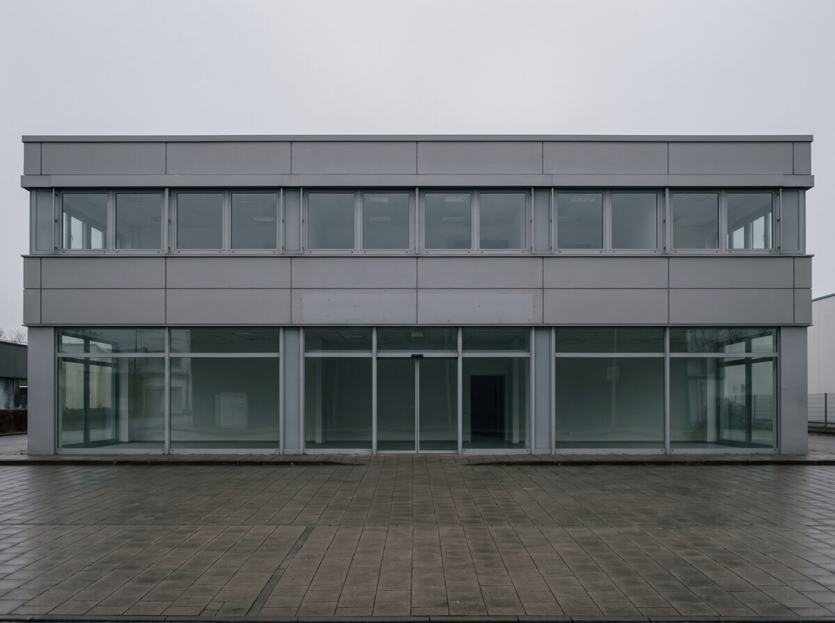 Kleines Gewerbe- und Bürogebäude